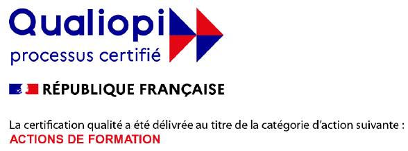 Logo Qualiopi - Syneo Solutions déclaré et certifié organisme de formation